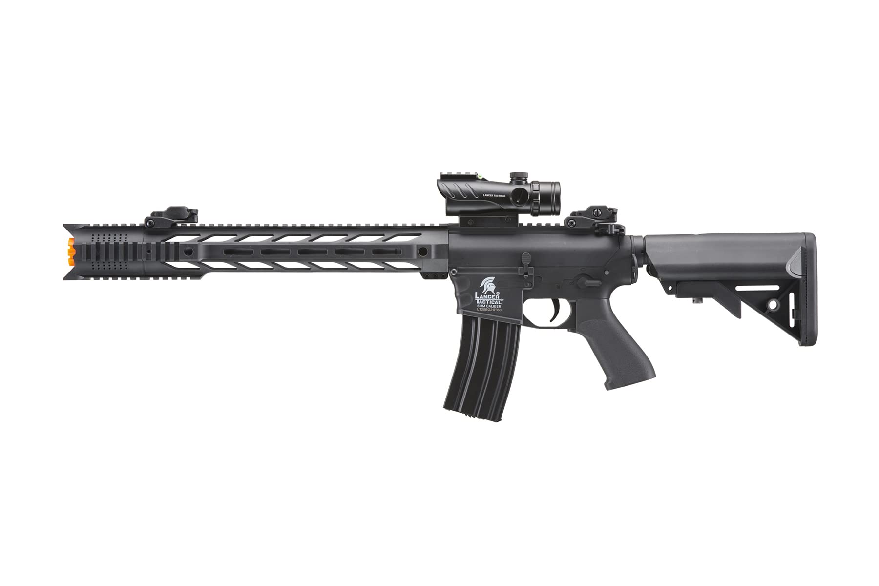 Lancer Tactical Gen II Interceptor polished tight bore barrel improves accuracy.