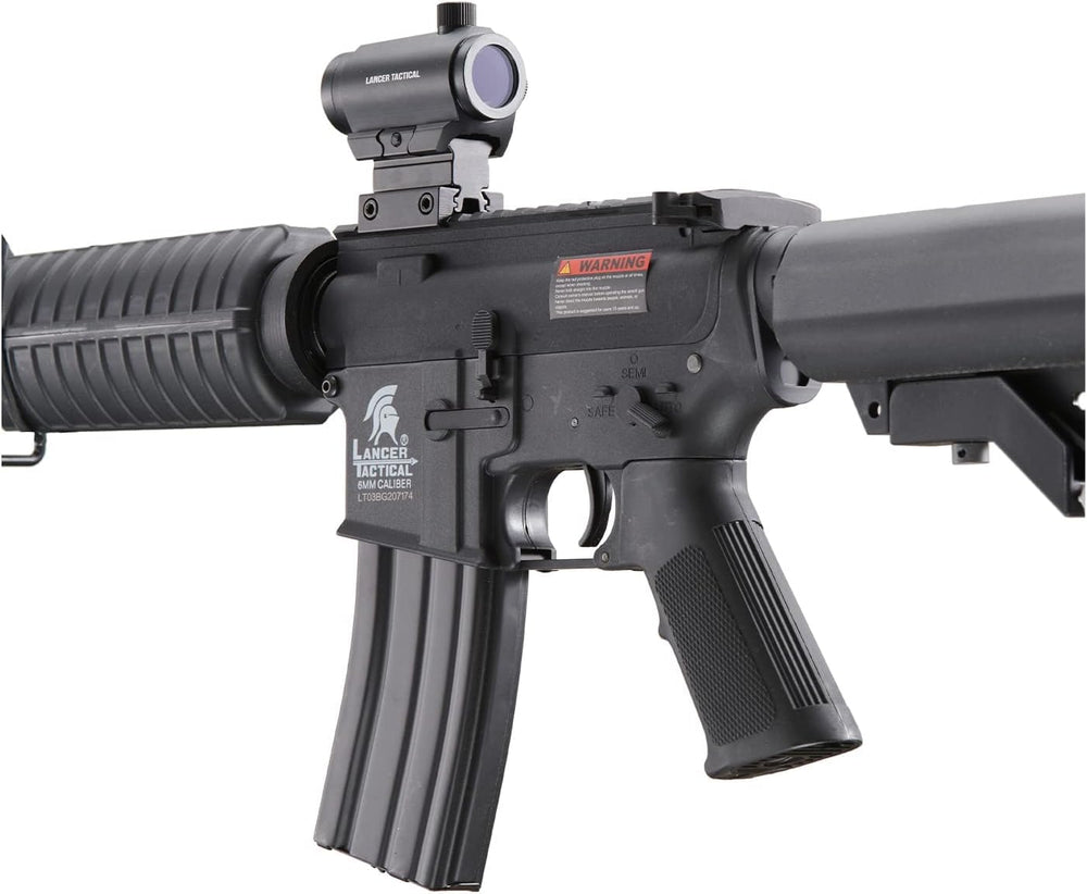 Lancer Tactical Gen 2 gearbox and motor, rapid fire and smooth operation.