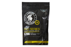 Lancer Tactical glow-green 6mm BBS for visibility in low-light airsoft.