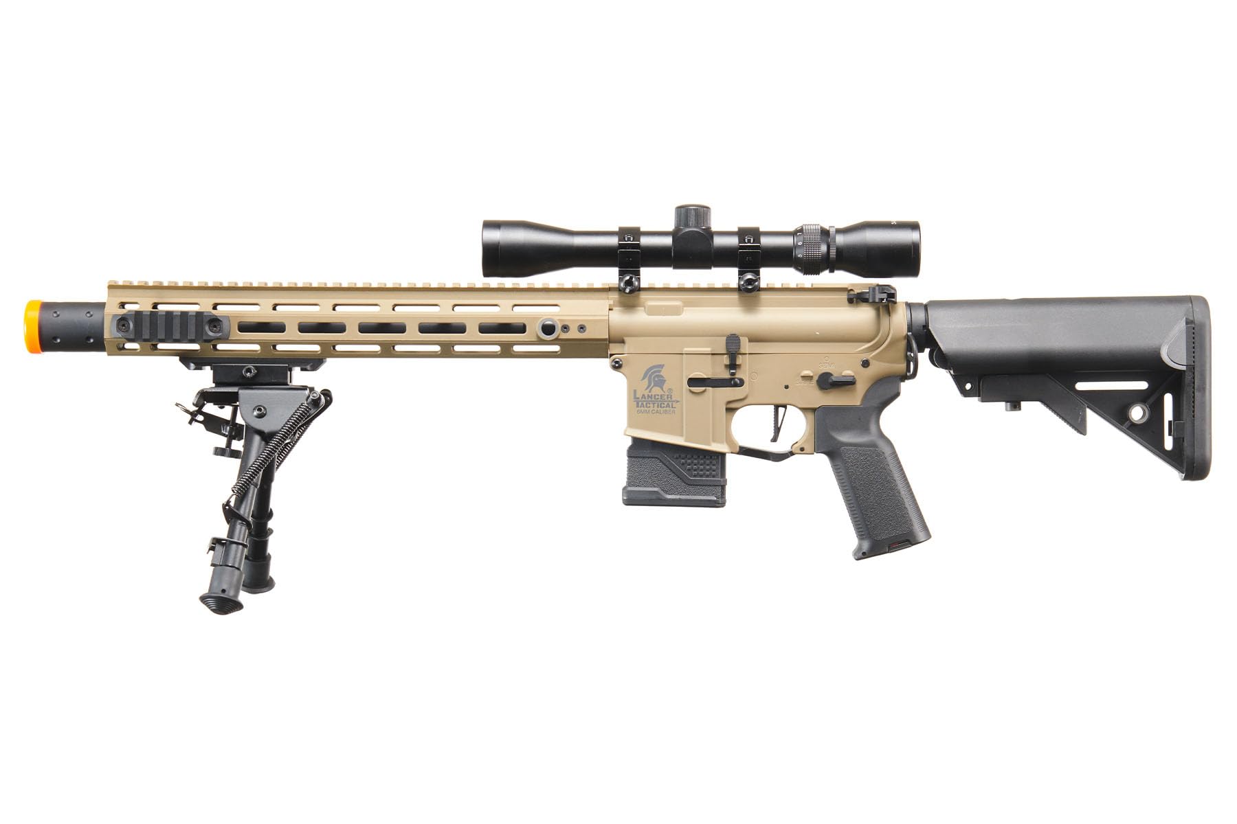 Lancer Tactical Hellion MLOK 10-inch assembly enabling quick upgrades and accessories.