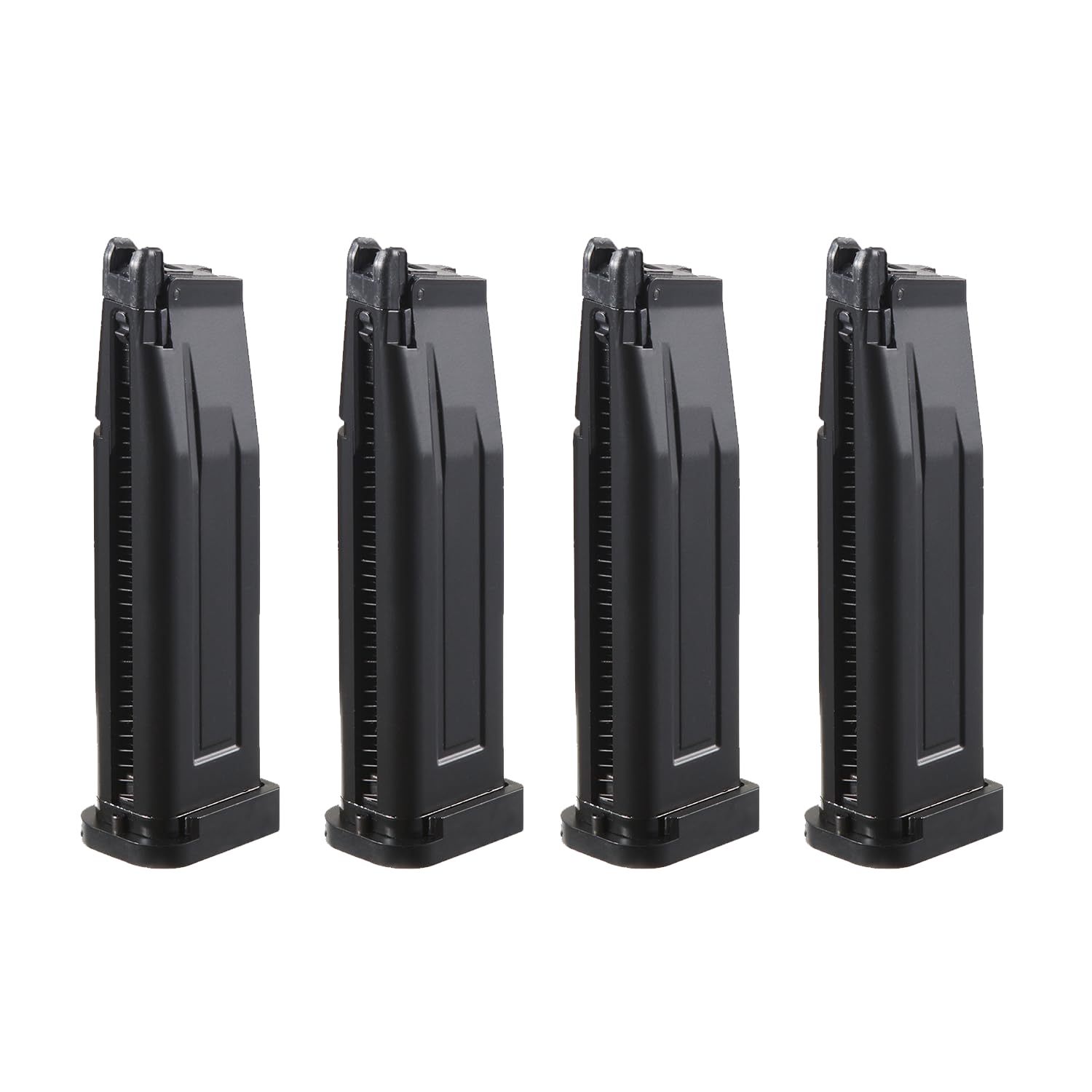 Knightshade magazine features a polymer baseplate for secure handling.