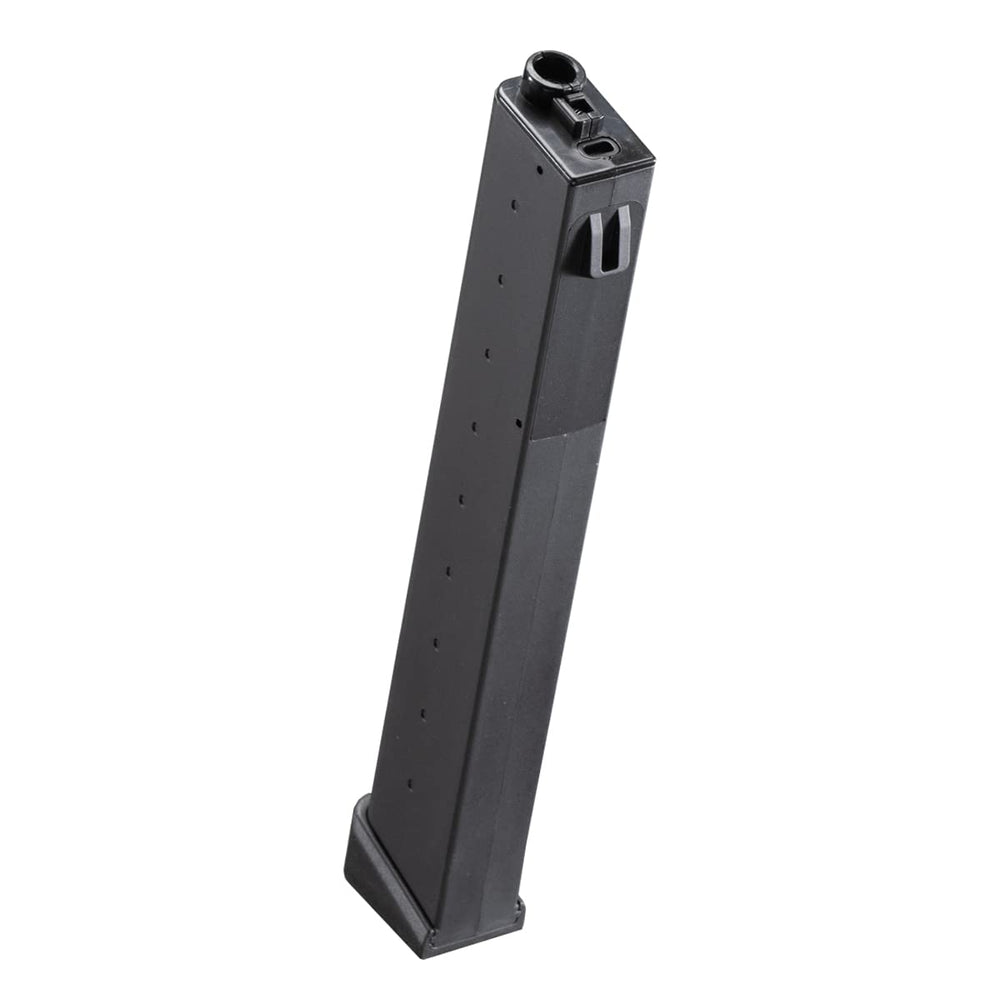 LT-35 mid-cap magazine side view, lightweight build aids handling.