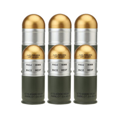 Lancer Tactical M433 HEDP dummy shell front view for realistic prop scenes.