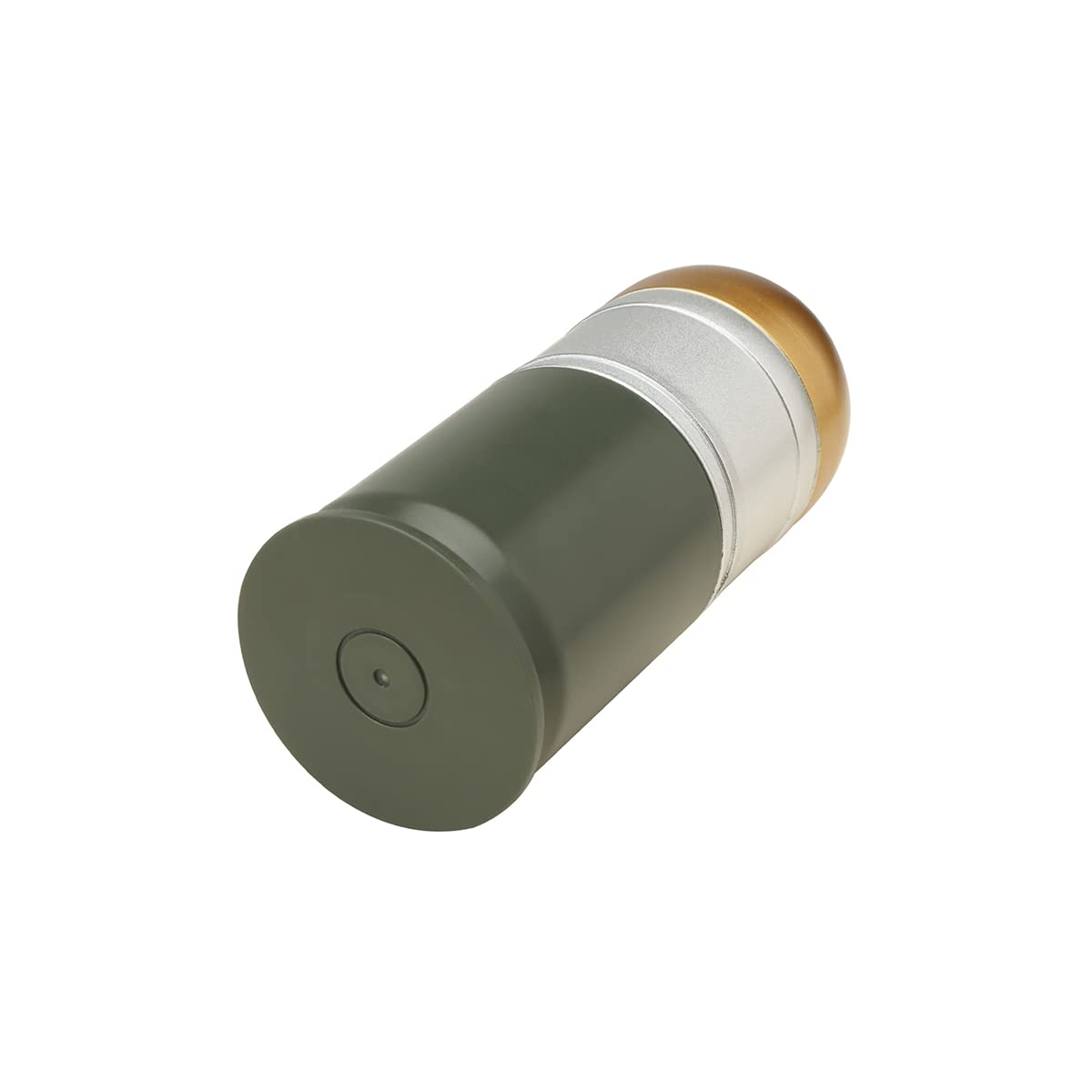 In-hand shot demonstrating scale and handling of M433 HEDP dummy shell.