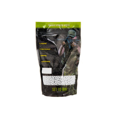 Lancer Tactical white BBs 3-pack used outdoors for consistent feeding.