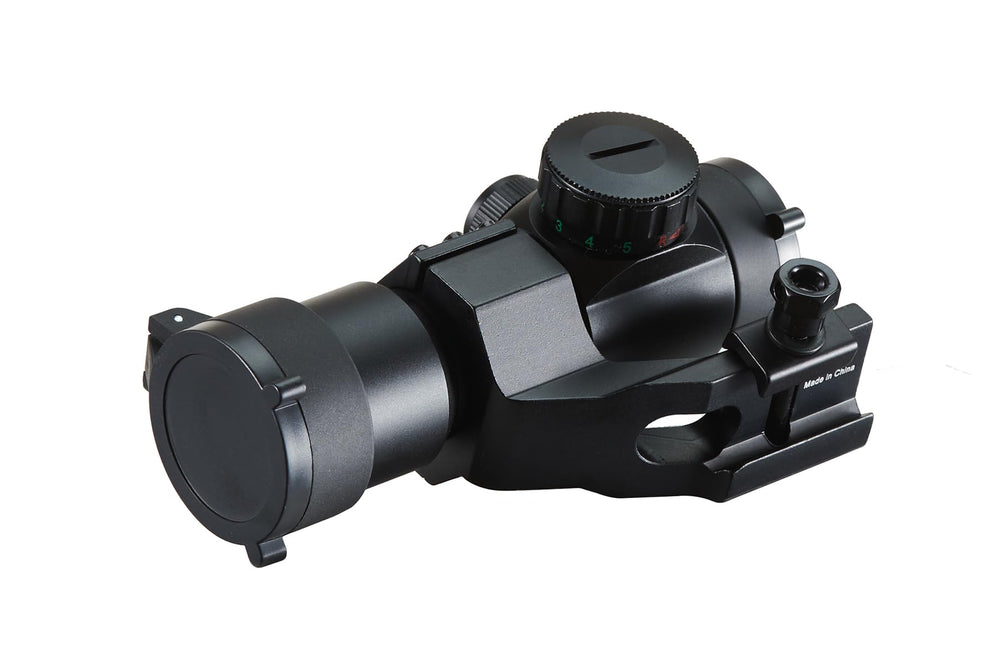 Lancer Tactical optic is fog and water proof for rugged airsoft environments