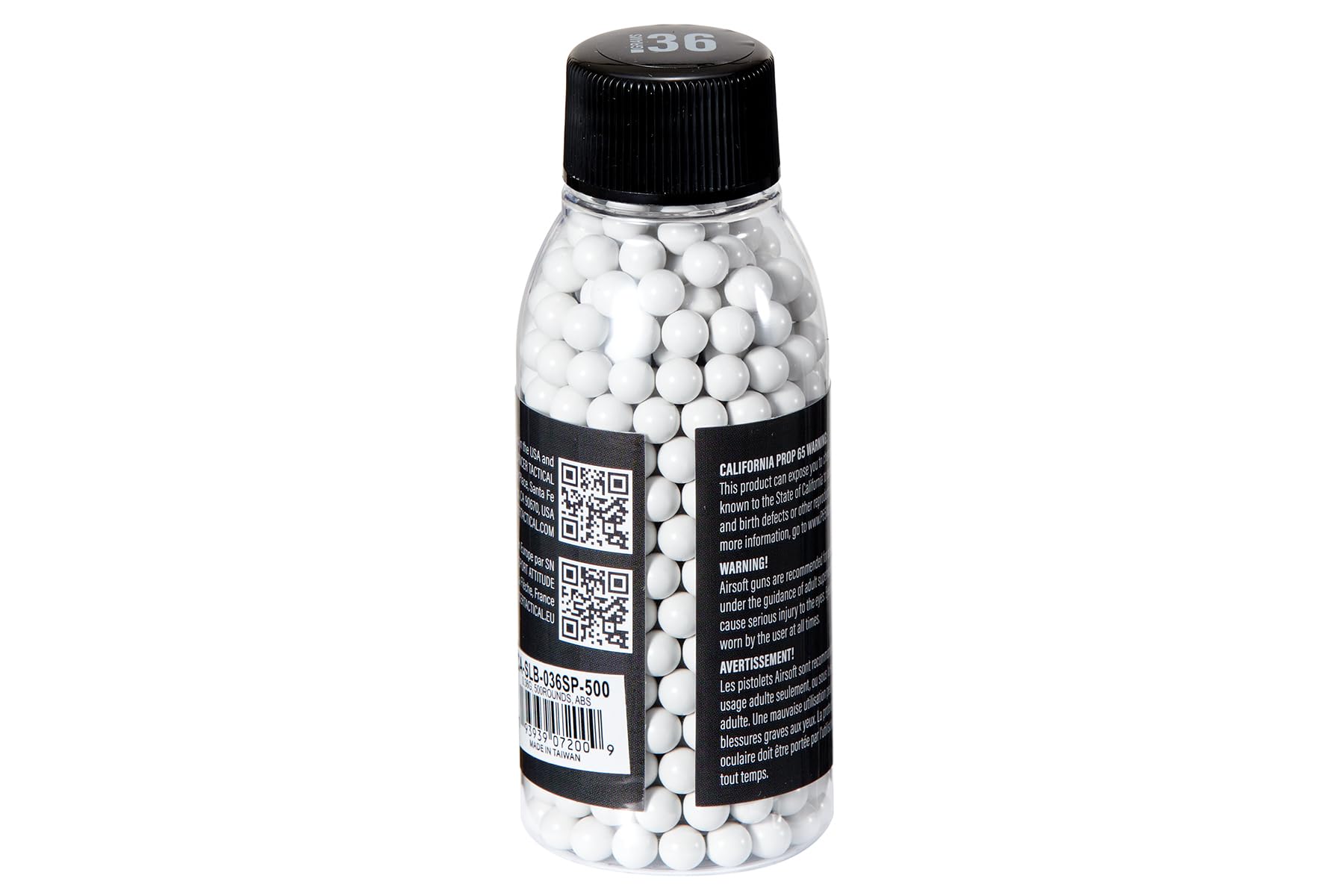 Lancer Tactical seamless-feed design BBs promote reliable feeding in 6mm airsoft guns.