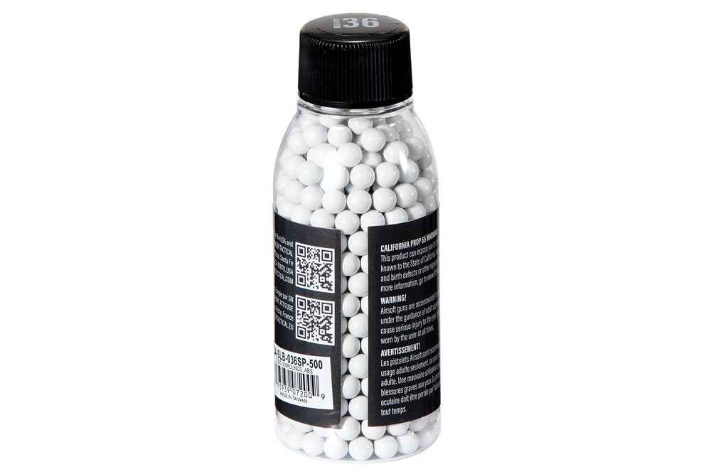 Lancer Tactical seamless-feed design BBs promote reliable feeding in 6mm airsoft guns.