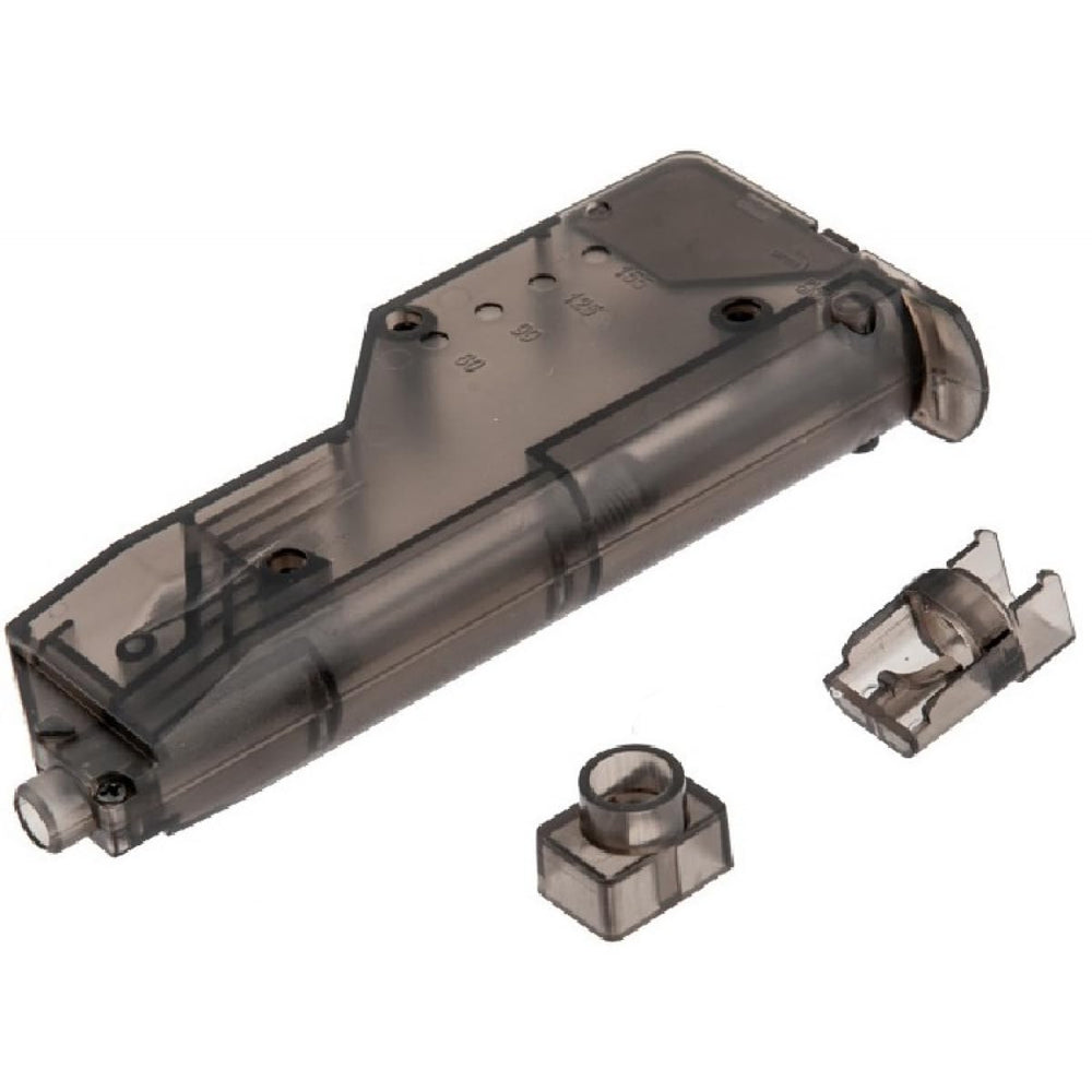 Lancer Tactical speed loader compact design fits in pistol mags and pouches.