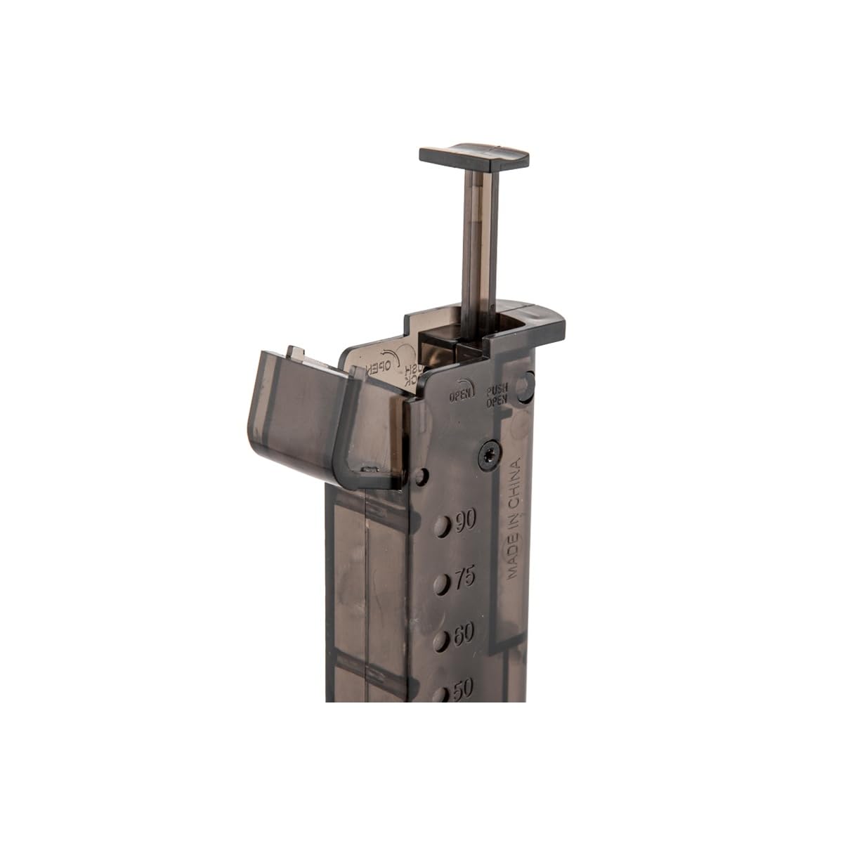 Lancer Tactical speed loader in use for quick loading action