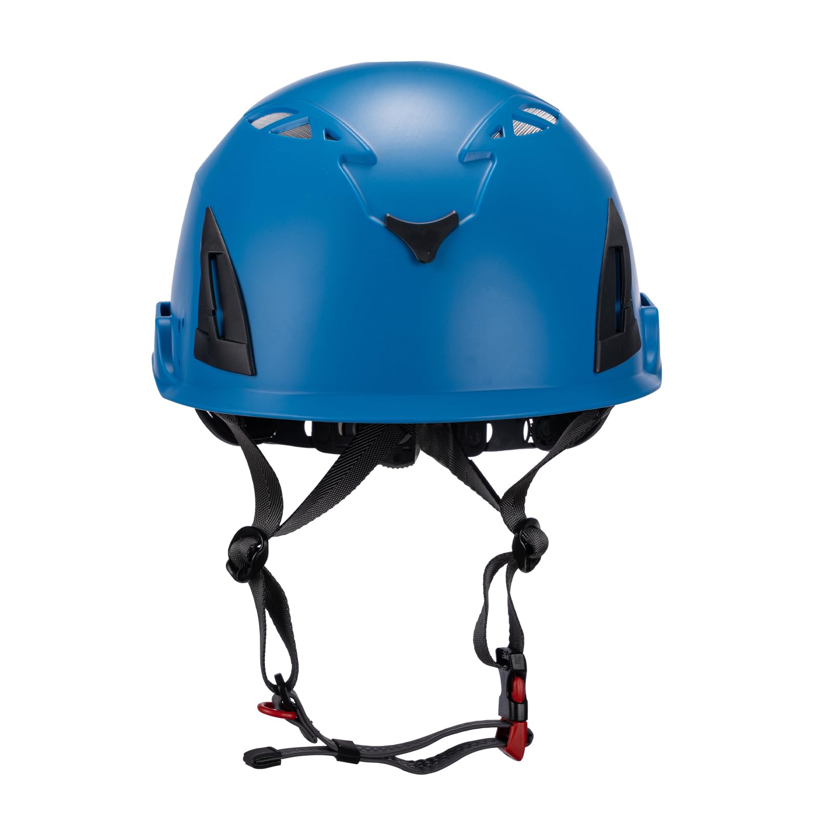LAND M02 Rocky Helmet in action during rock climbing on outdoor routes