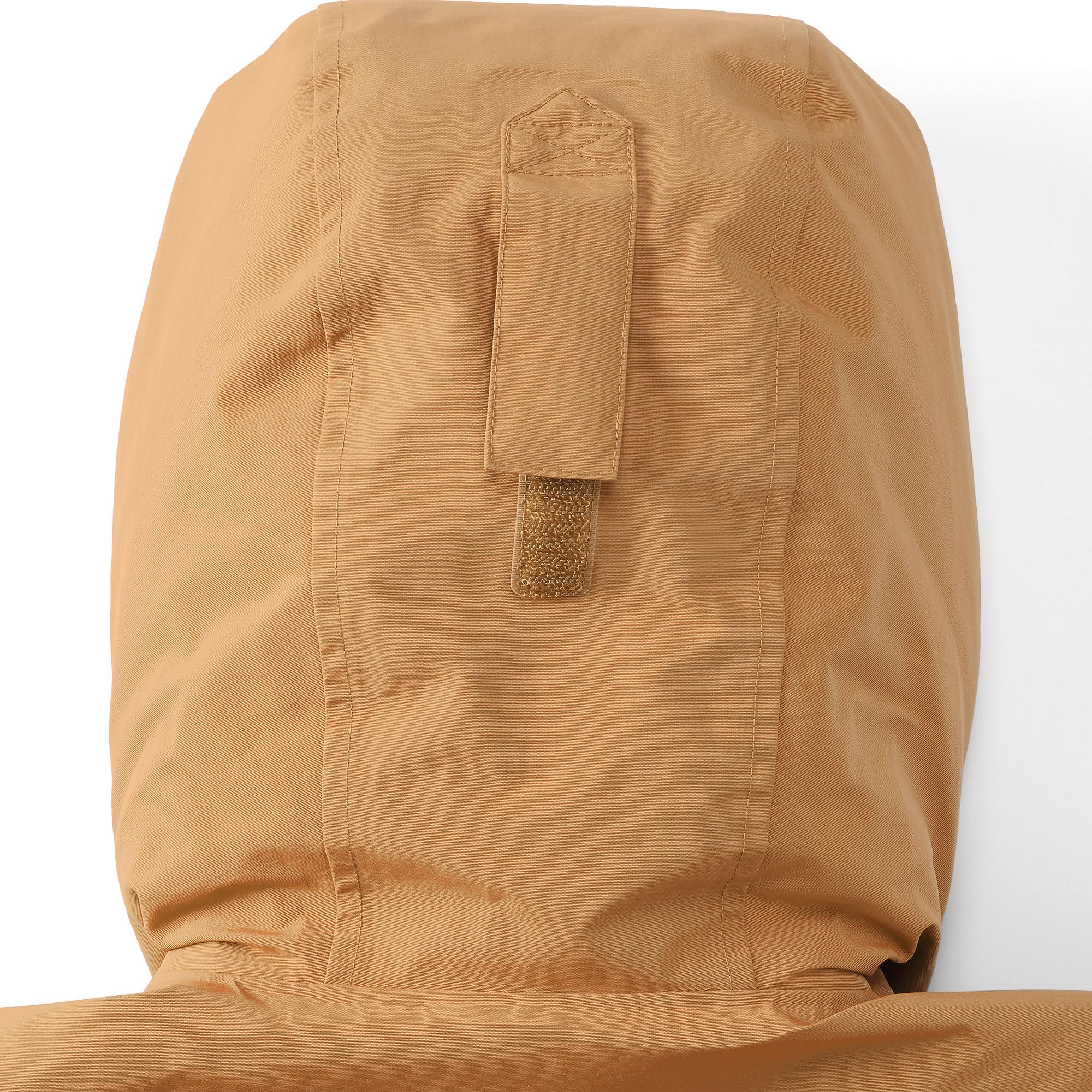 Lands' End Squall Parka cuff adjustment ensures secure fit and wind seal.