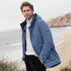 Lands' End Squall storm flap blocks wind for comfortable outdoor activities