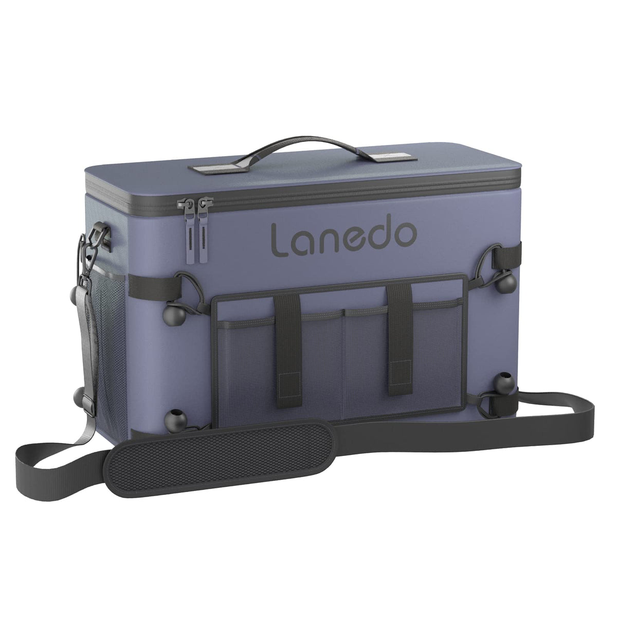 Lanedo Deep Freeze Cooler collapsed for compact storage during travel