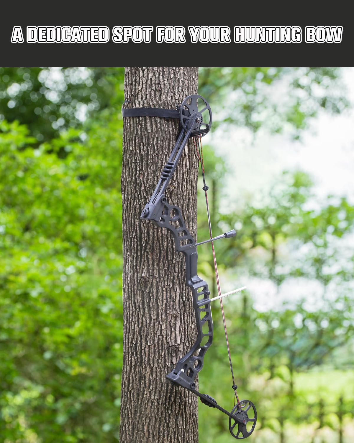 LANGZIHT silent-draw design helps reduce noise for stealthy hunts.