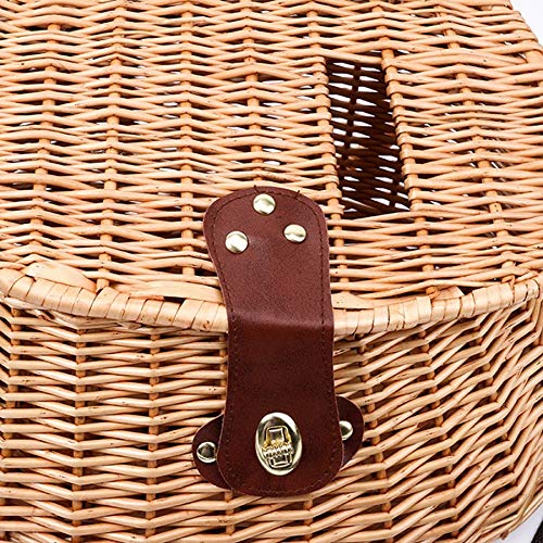 Package contents: 1 Wicker Fishing Basket