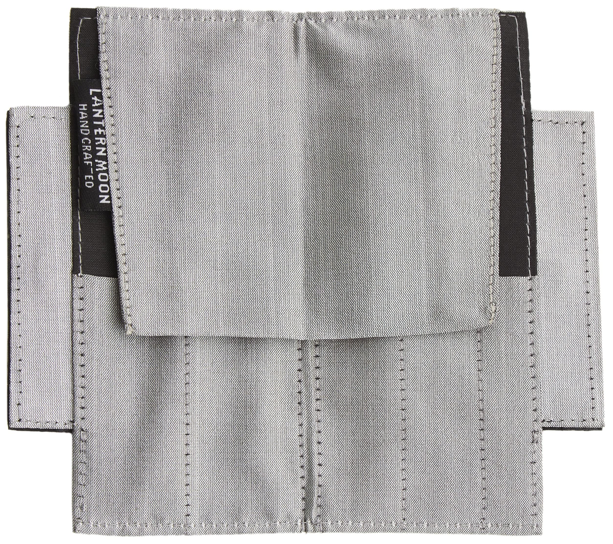 Lantern Moon Mindy Sleeve Cloud/Silver side view, compact tool organization.