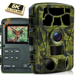 LANTOOCAM trail camera 5K video delivers immersive wildlife footage for field observation.