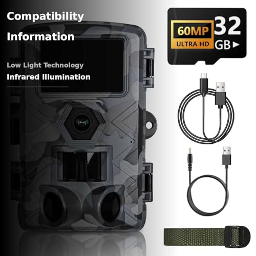 LANTOOCAM night vision image captures nocturnal activity without disturbance.