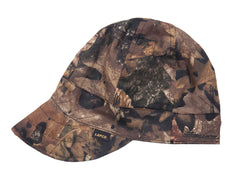 Lapco FR Lap CC-6-3-4-6-panel camo welder's cap offers comfort and everyday durability.