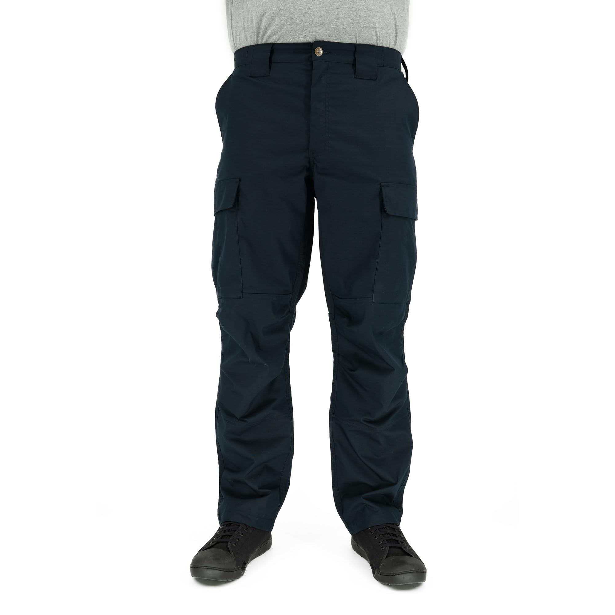 LA Police Gear Atlas BDU Cargo Pants knee articulation detail for enhanced movement