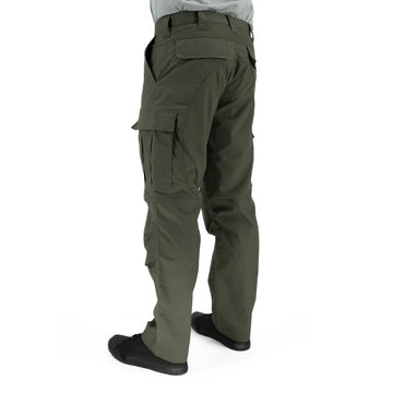 LA Police Gear Atlas BDU pants rear pockets close-up emphasizes practical storage.