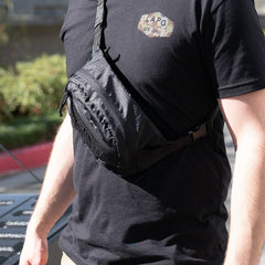 LA Police Gear Frunk Pack zippered mesh pocket keeps small items visible