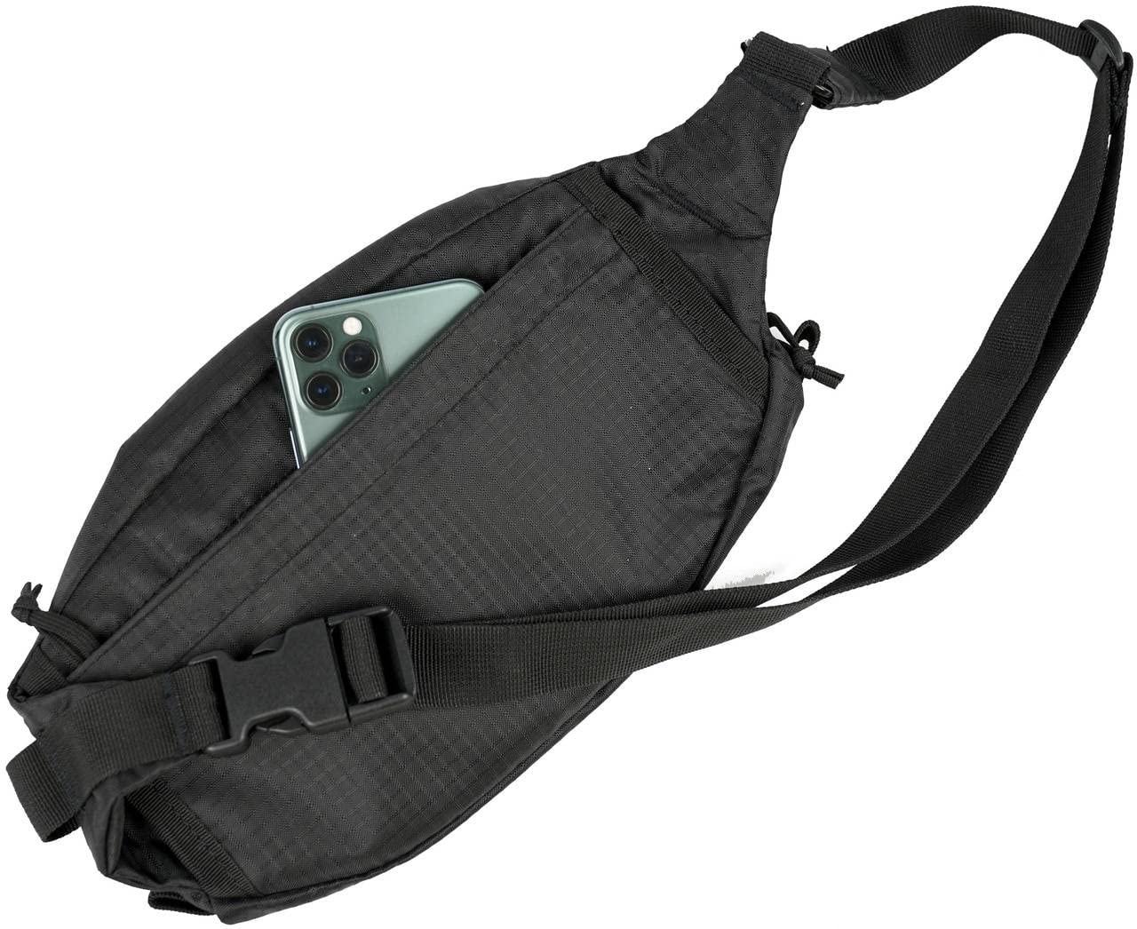 LA Police Gear Frunk Waist Pack main compartment with organized space