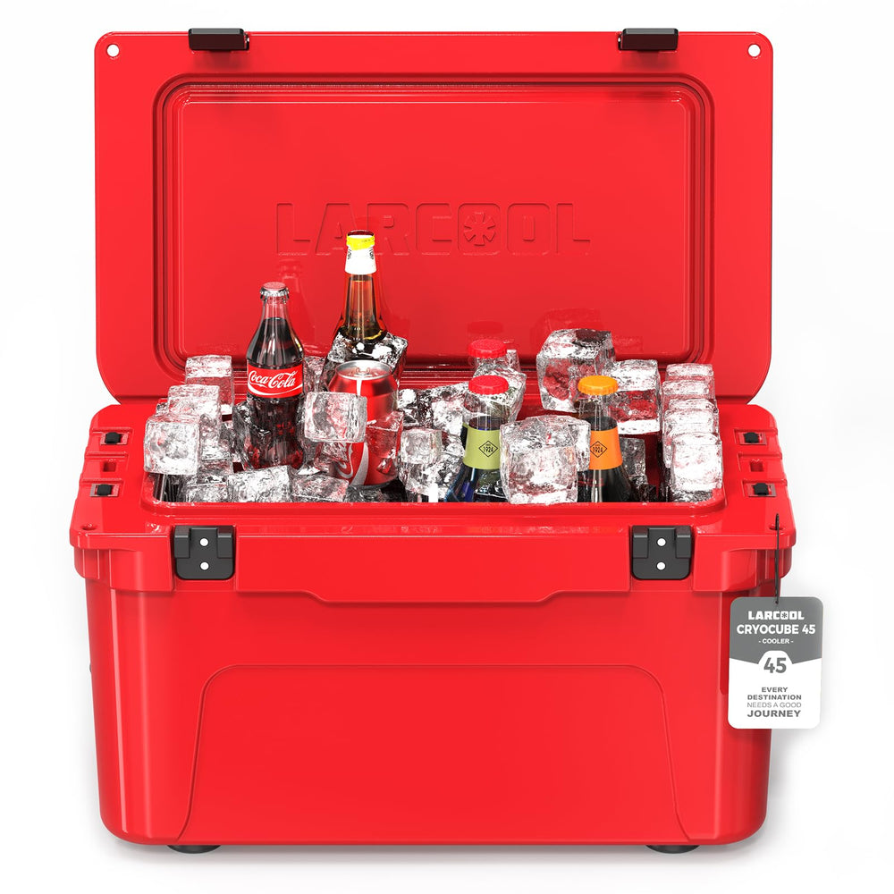LARCOOL 25.38 lb weight improves portability for road trips and tailgates.