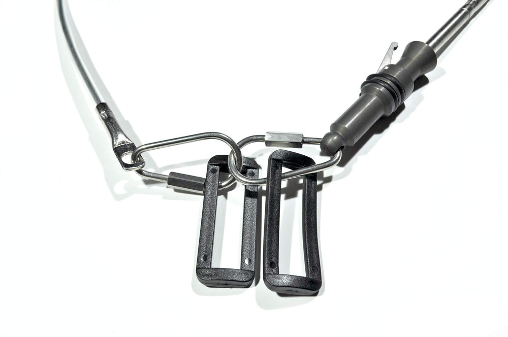 Large fish stringer holder for easy storage