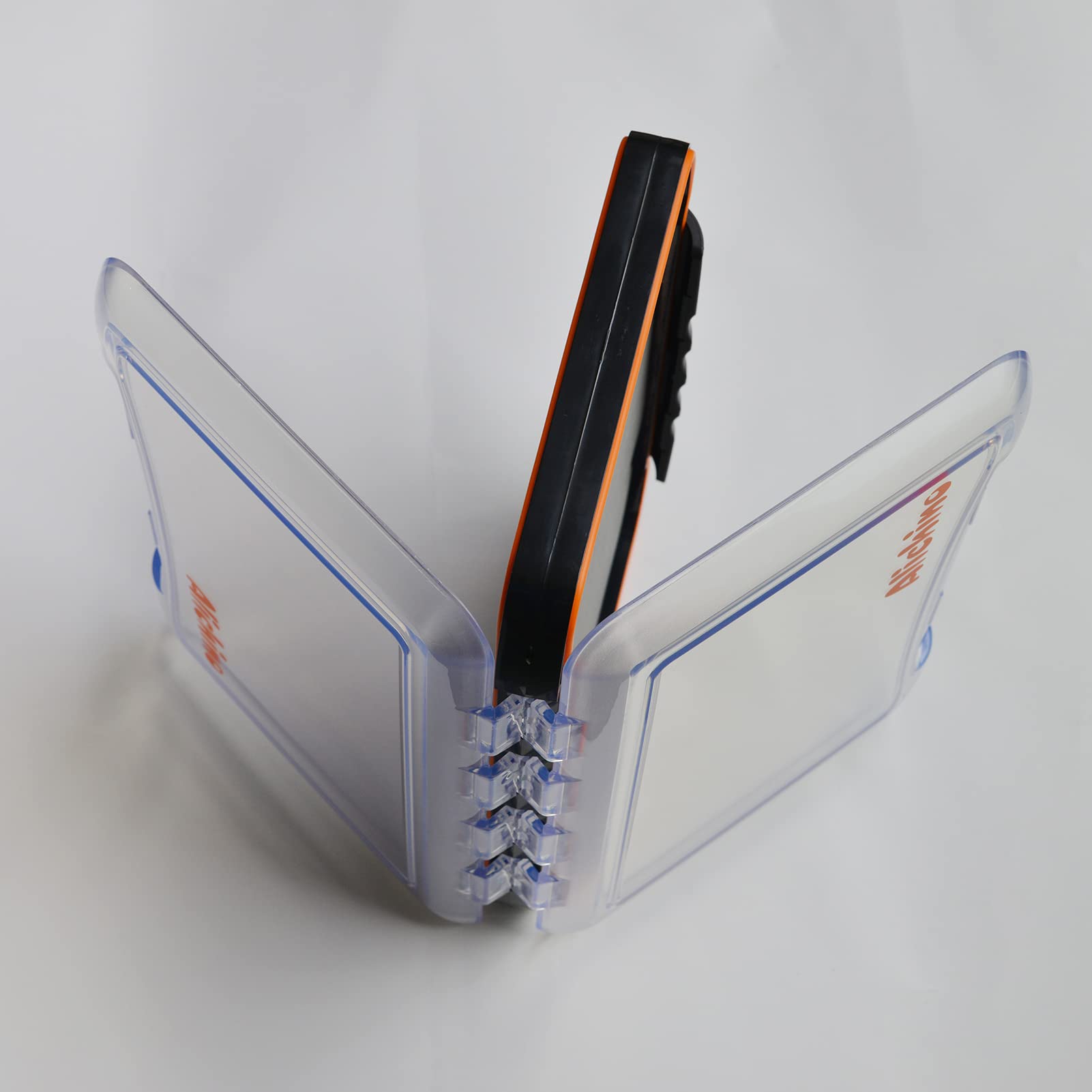 Durable body with clear cover for easy content visibility