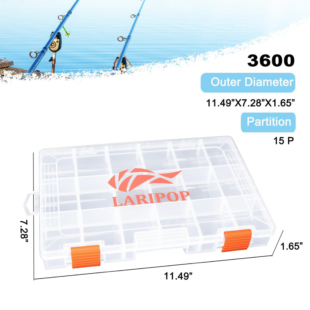 LARIPOP sturdy built-in frame and latches protect gear in rough conditions.