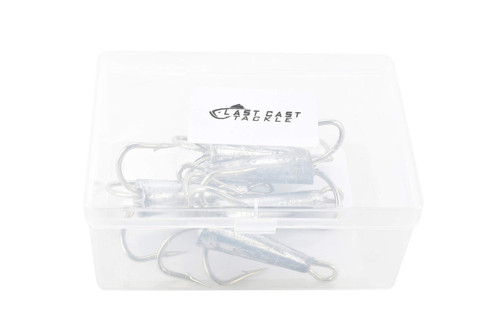 Durable high-quality construction of the treble hooks