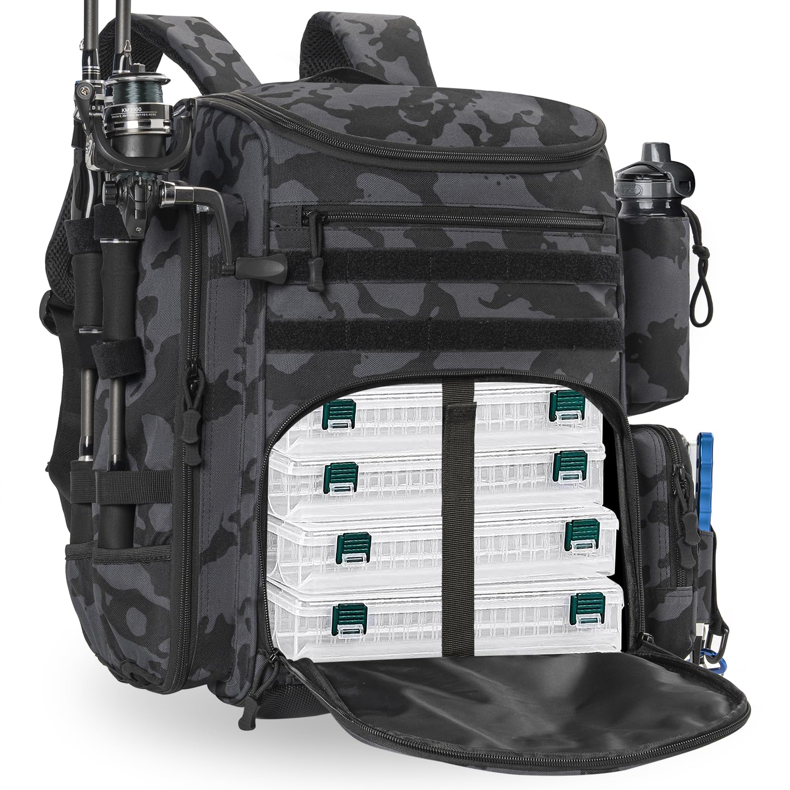 LASUK fishing backpack outdoor-use suitable for other outdoor activities and adventures.