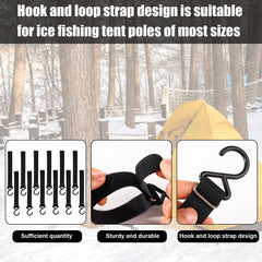 Close-up of plastic hook dimensions 5.5x3.5 cm