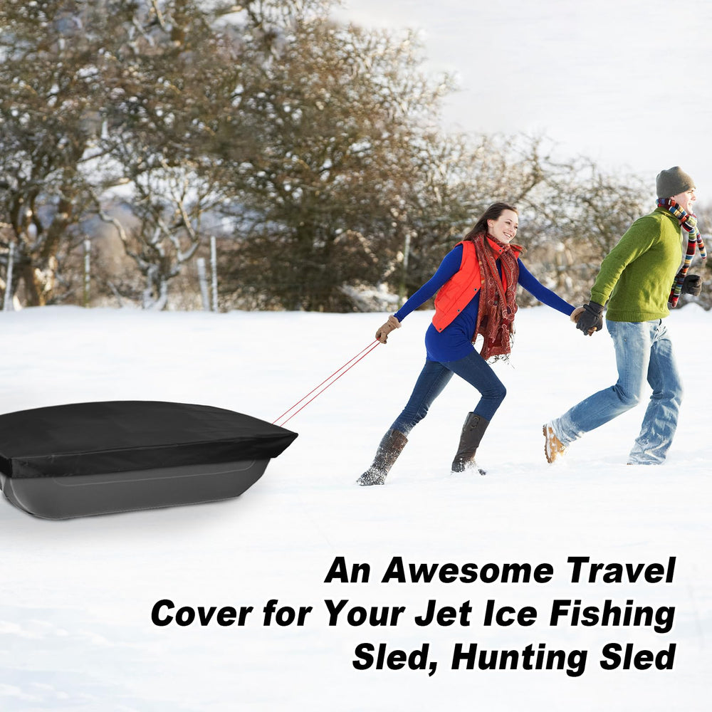 Lasuroa jet sled cover 600D Oxford cloth offers durable sun protection