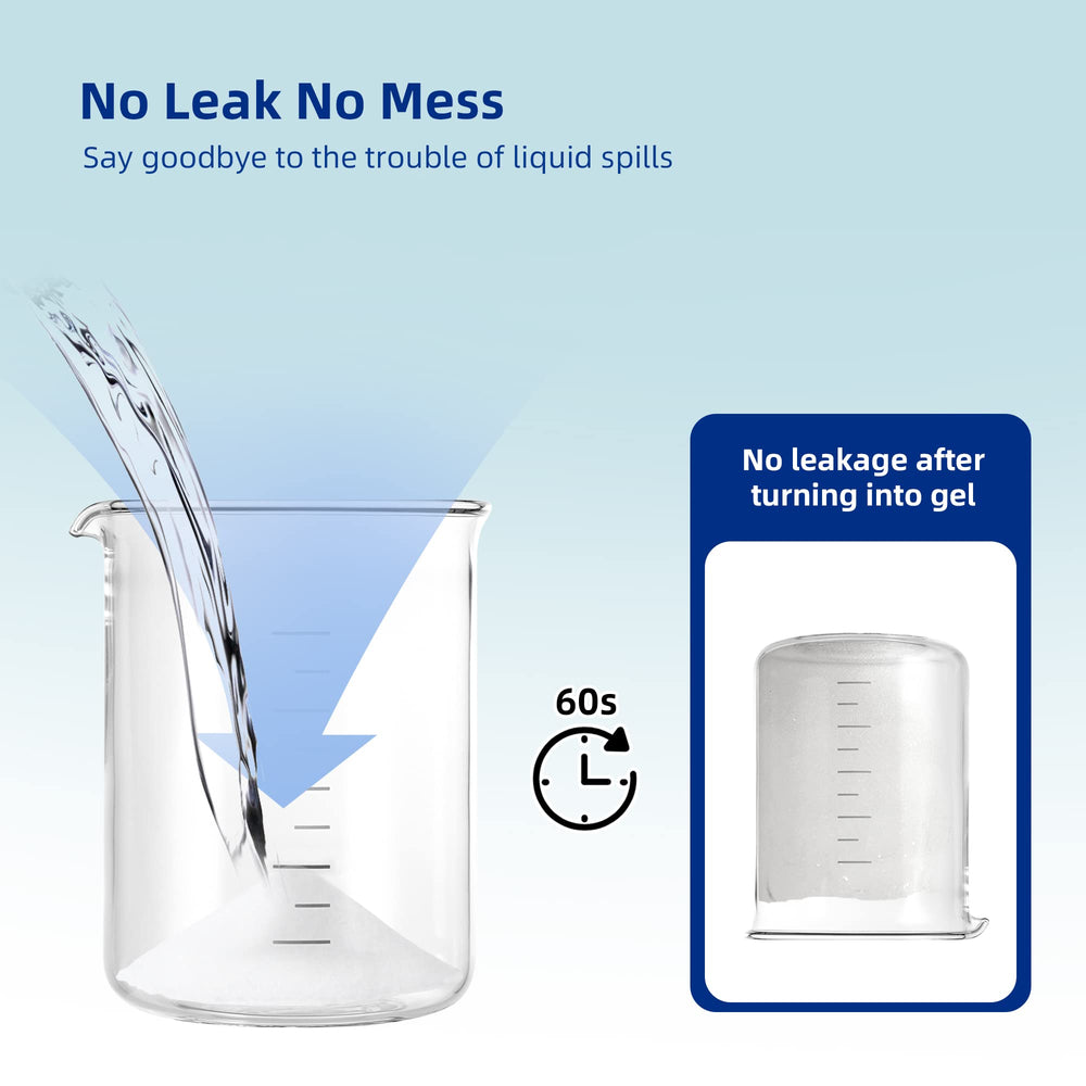 LaSyL enables camping portable toilet use with quick solidification.