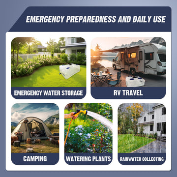 LATHEVEE garden and camping storage supports irrigation needs