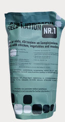 Generic Latvian MRE original package ready-to-eat field ration for camping and emergencies