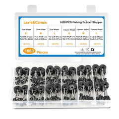 Lavie&Camus 1080pcs bobber stoppers kit packaging