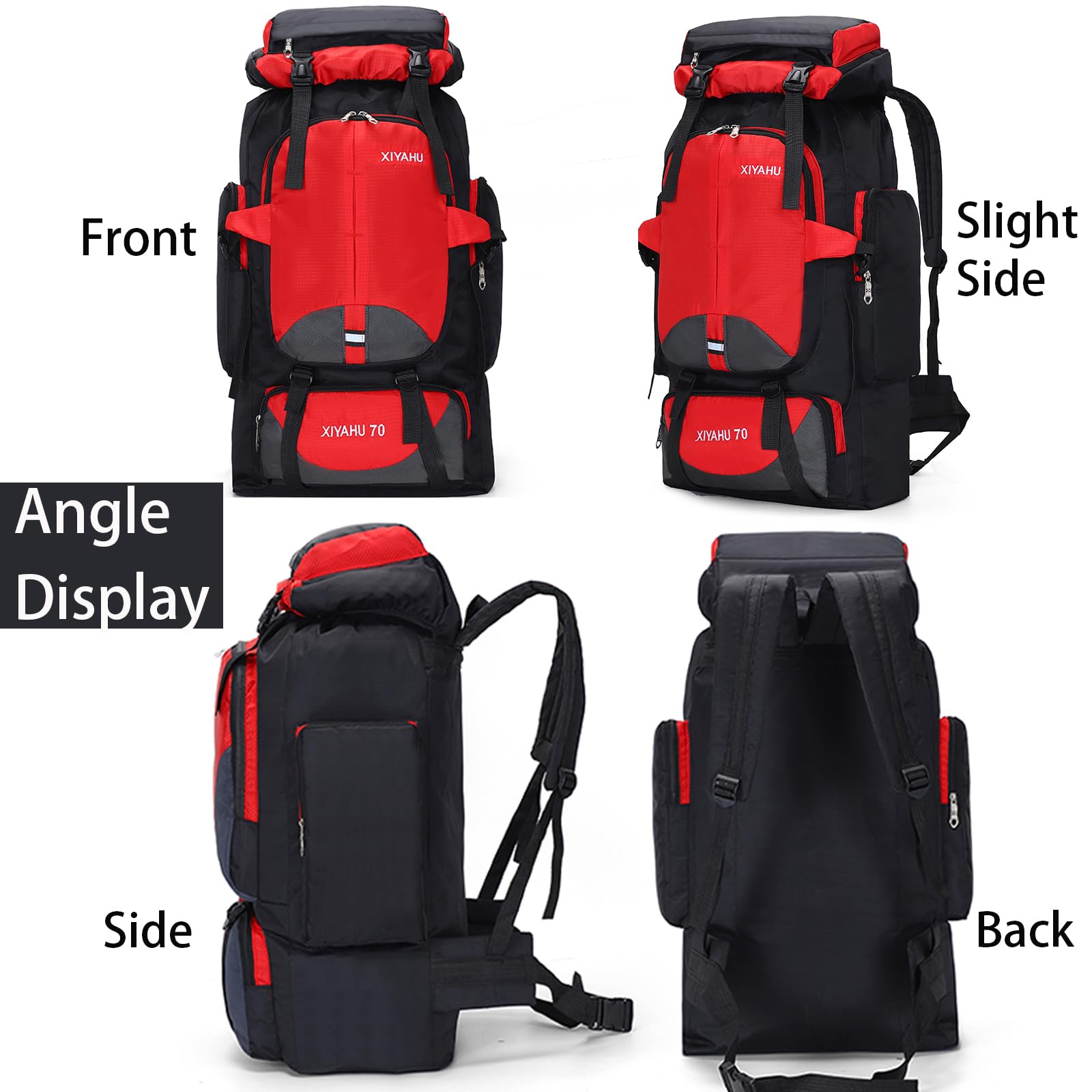 Lawaia 70L adjustable straps customize fit for comfort
