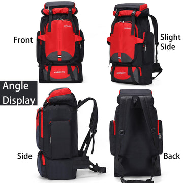 Lawaia 70L adjustable straps customize fit for comfort