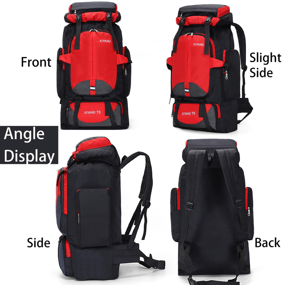 Lawaia 70L adjustable straps customize fit for comfort