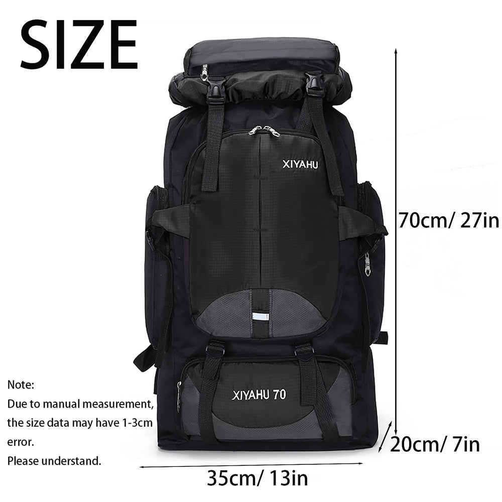 Lawaia 70L top pocket for quick access during hikes