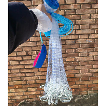Lawaia cast net for freshwater use in lakes and rivers