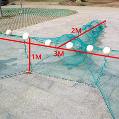 Lawaia crab trap with oversized entrance design for secure catches