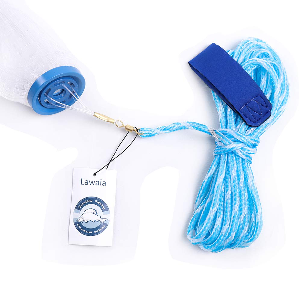 Lawaia throw net ideal for bait fishing and cost-saving live bait