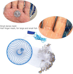 Long floating braided hand rope aids distance casts and control