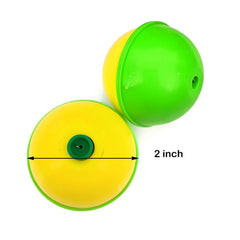 Close-up of push-button release on hard ABS fishing float