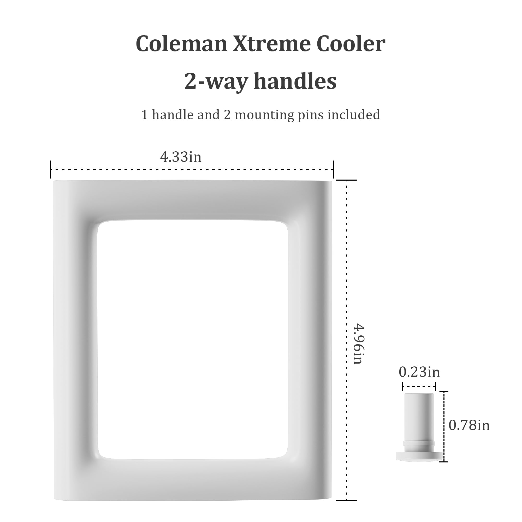 LBB-Parts handle install guide image, demonstrates easy mounting process.